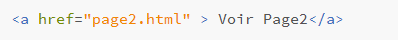 lien en HTML