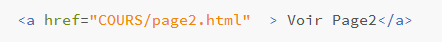 Lien en HTML