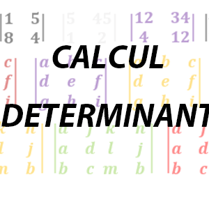 Calcul de  déterminant